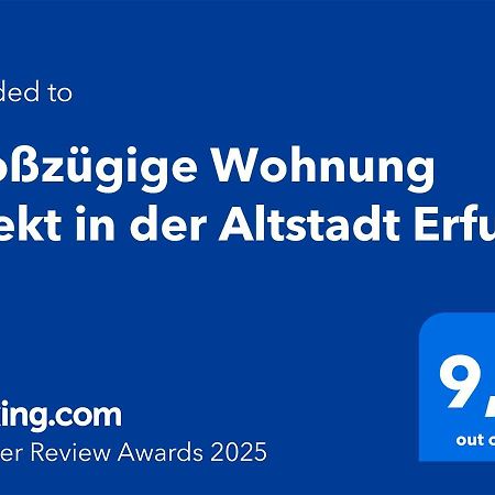 Grosszuegige Wohnung Direkt In Der Altstadt Erfurts Kültér fotó