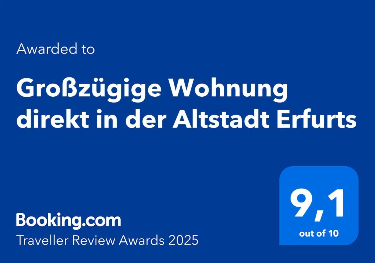 Grosszuegige Wohnung Direkt In Der Altstadt Erfurts Kültér fotó